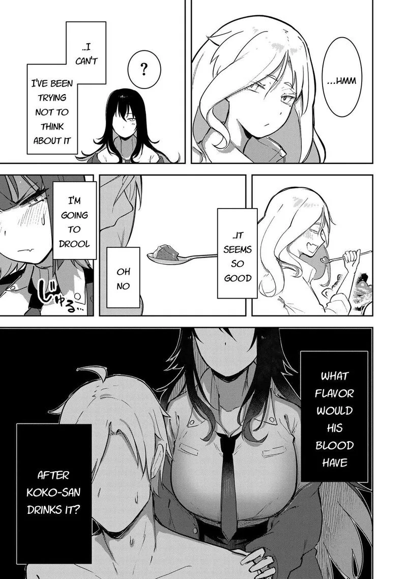Kyuuketsuki-san wa Chitoraretai Chapter 4 page 13
