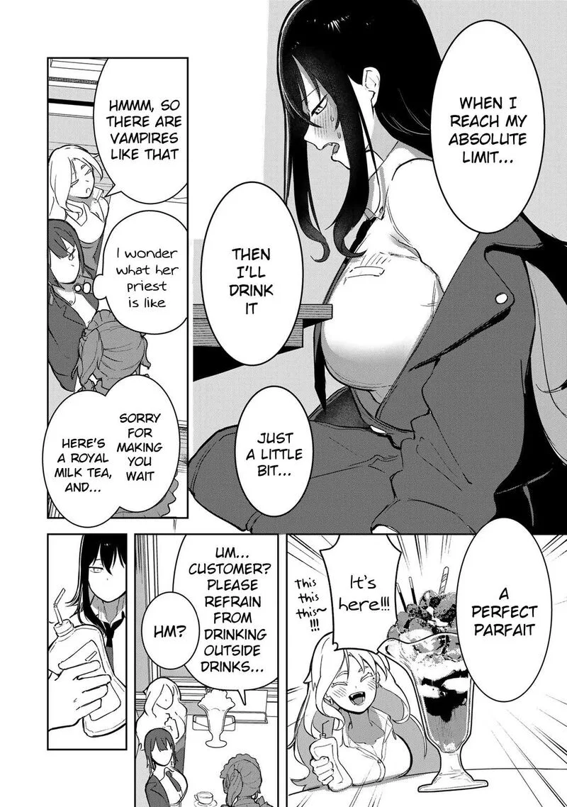 Kyuuketsuki-san wa Chitoraretai Chapter 4 page 8