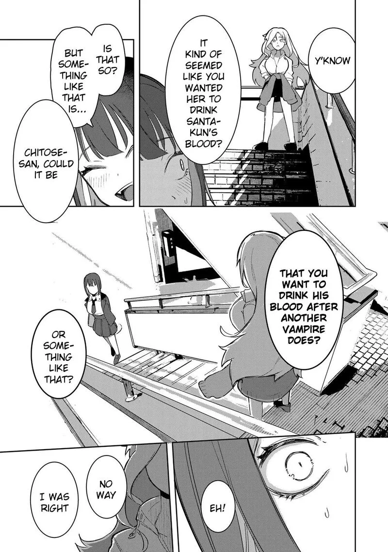 Kyuuketsuki-san wa Chitoraretai Chapter 4 page 17
