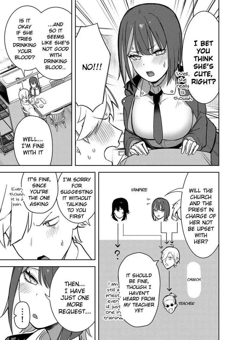 Kyuuketsuki-san wa Chitoraretai Chapter 5 page 3