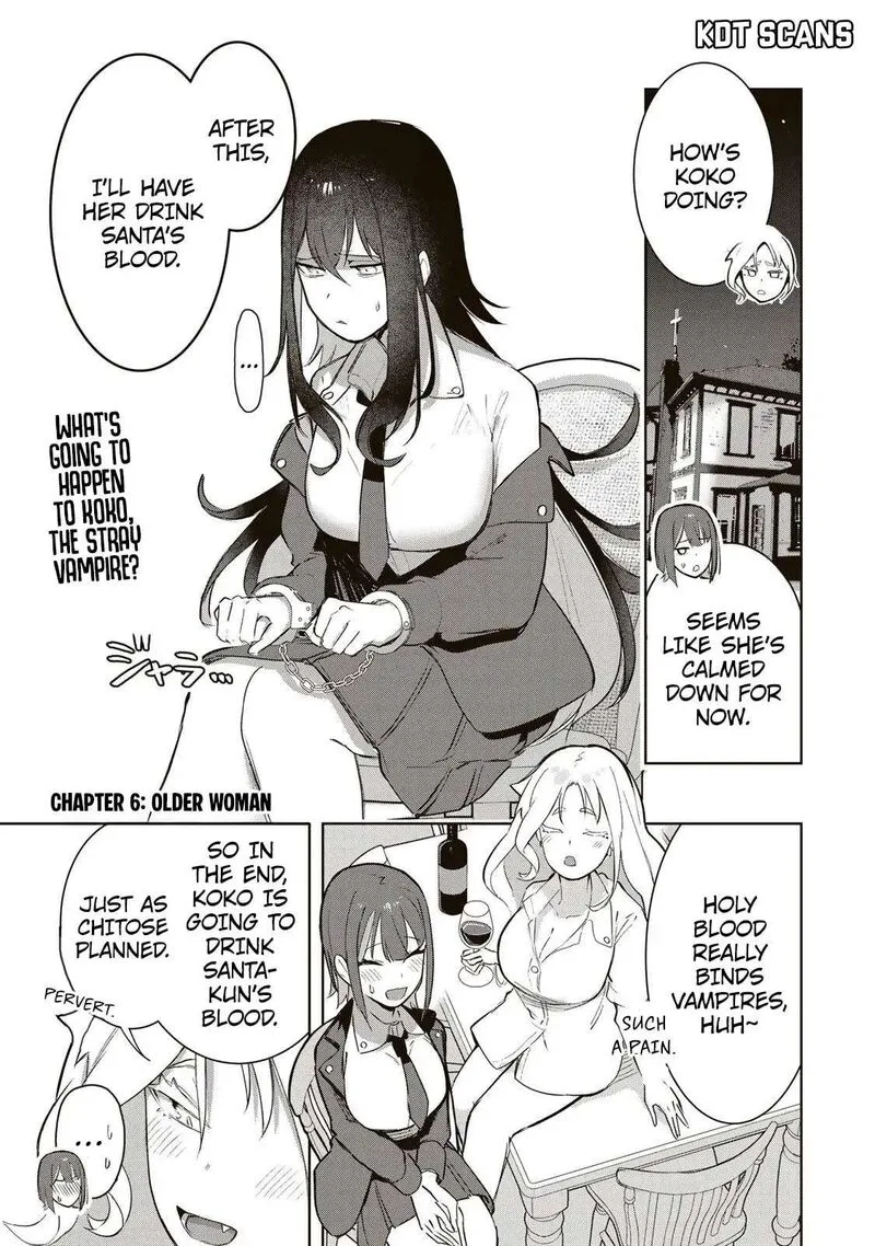 Kyuuketsuki-san wa Chitoraretai Chapter 6 page 2