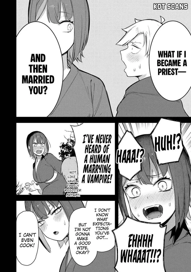 Kyuuketsuki-san wa Chitoraretai Chapter 6 page 17