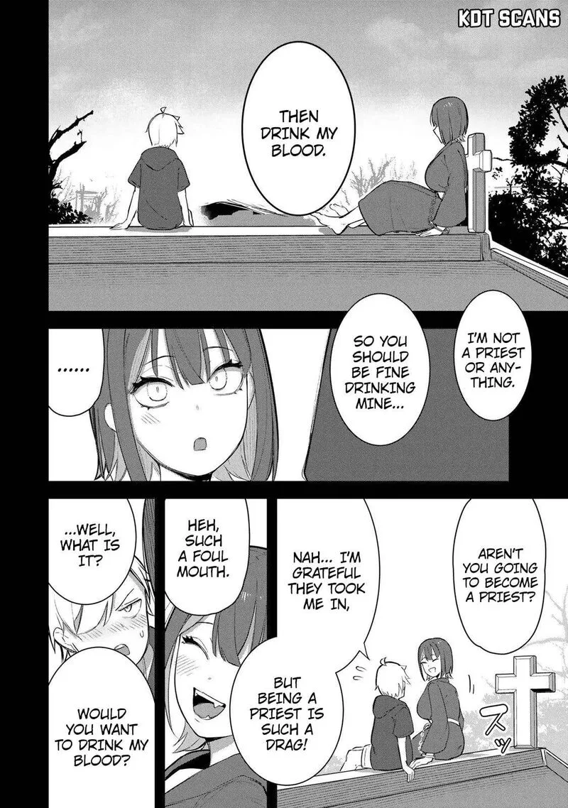 Kyuuketsuki-san wa Chitoraretai Chapter 6 page 13