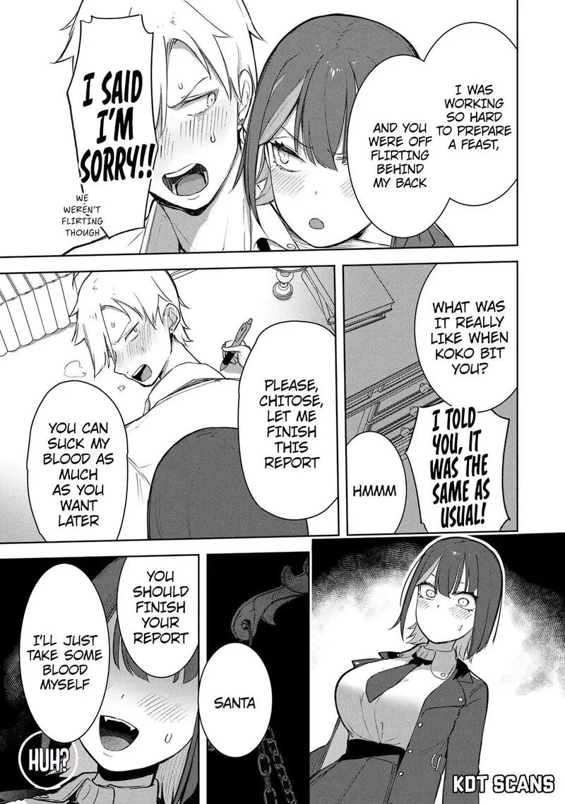 Kyuuketsuki-san wa Chitoraretai Chapter 7 page 14