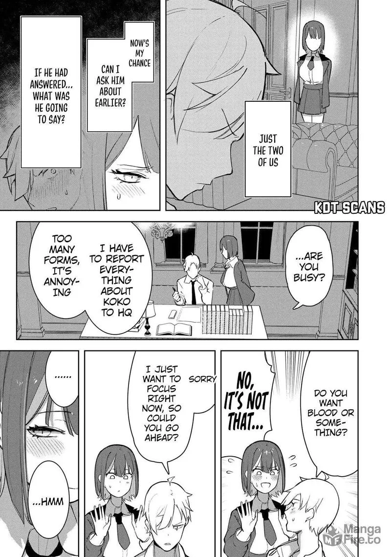 Kyuuketsuki-san wa Chitoraretai Chapter 7 page 12