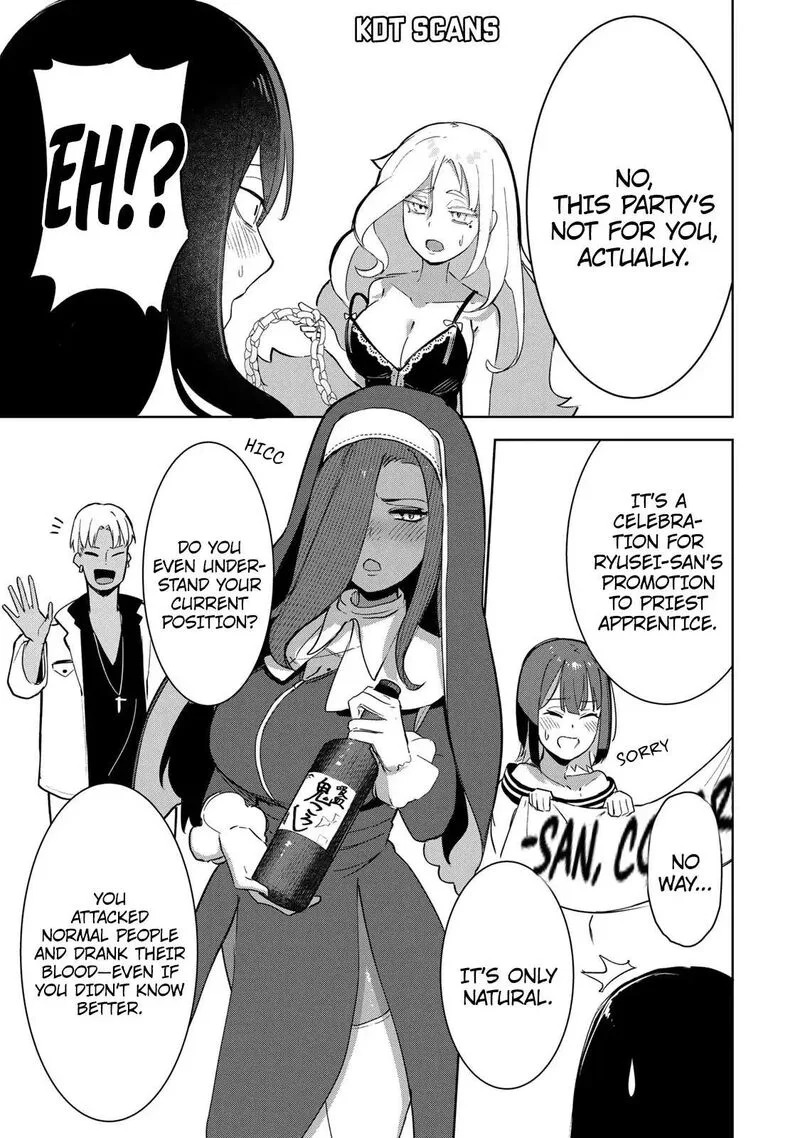 Kyuuketsuki-san wa Chitoraretai Chapter 8 page 4