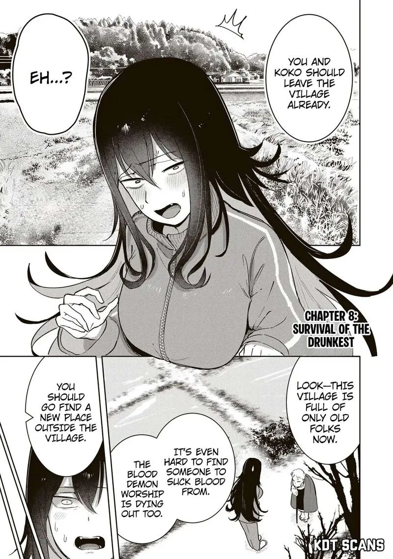Kyuuketsuki-san wa Chitoraretai Chapter 8 page 2