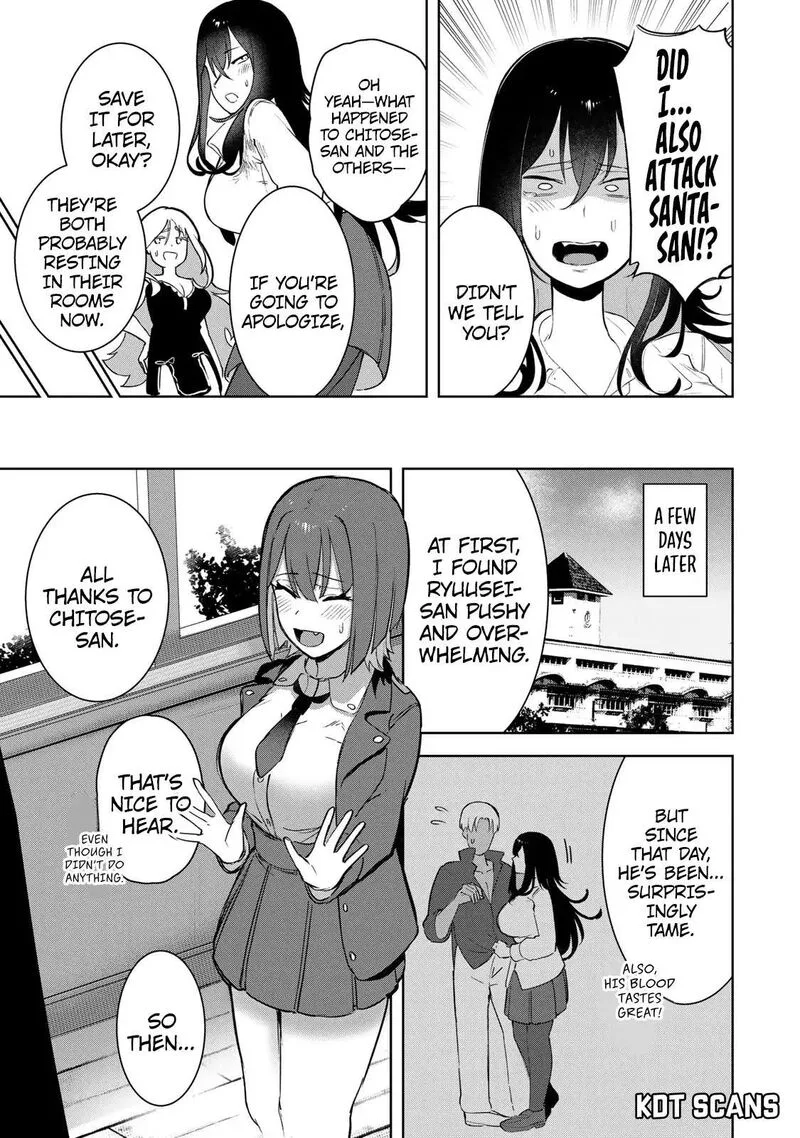 Kyuuketsuki-san wa Chitoraretai Chapter 8 page 14