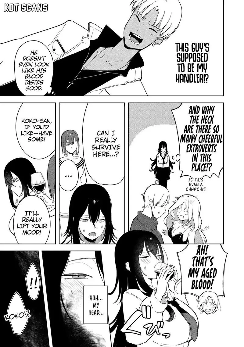 Kyuuketsuki-san wa Chitoraretai Chapter 8 page 6