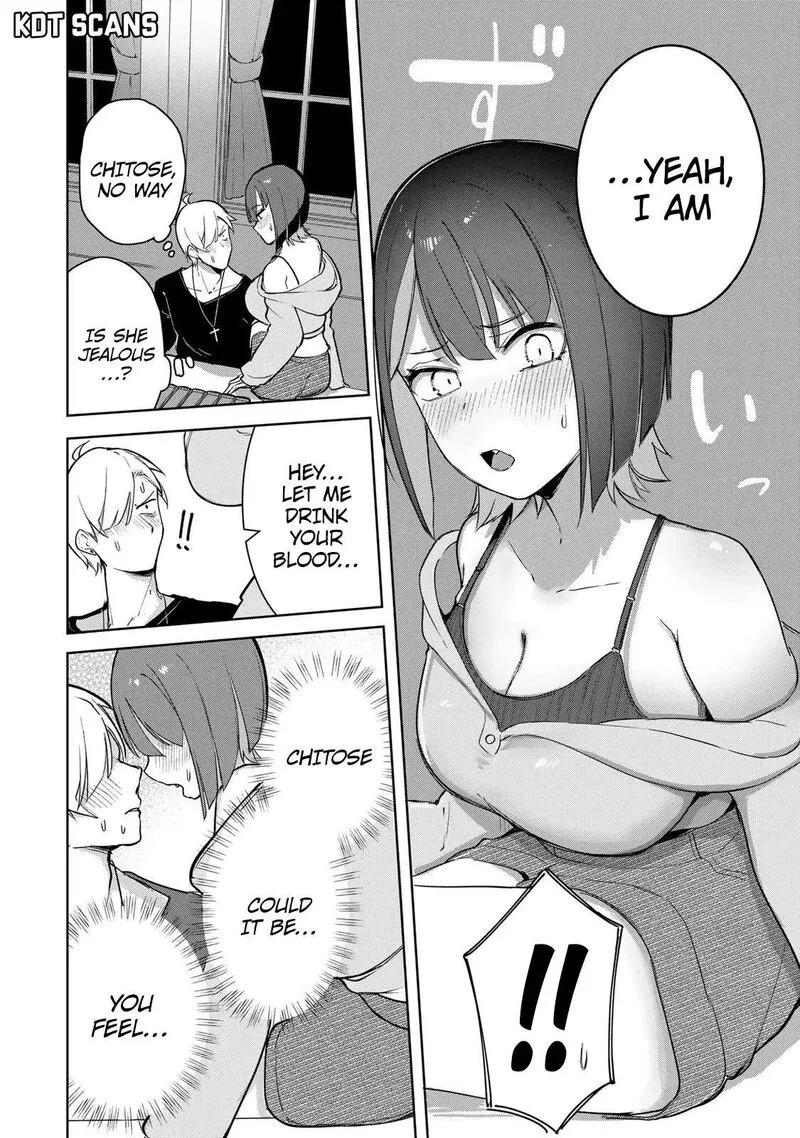 Kyuuketsuki-san wa Chitoraretai Chapter 9 page 13