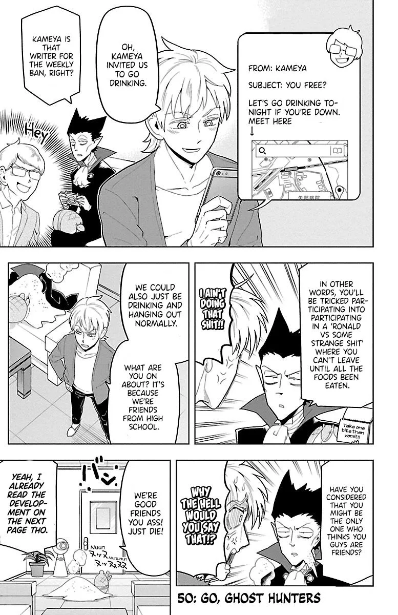 Kyuuketsuki Sugu Shinu Chapter 50 page 1