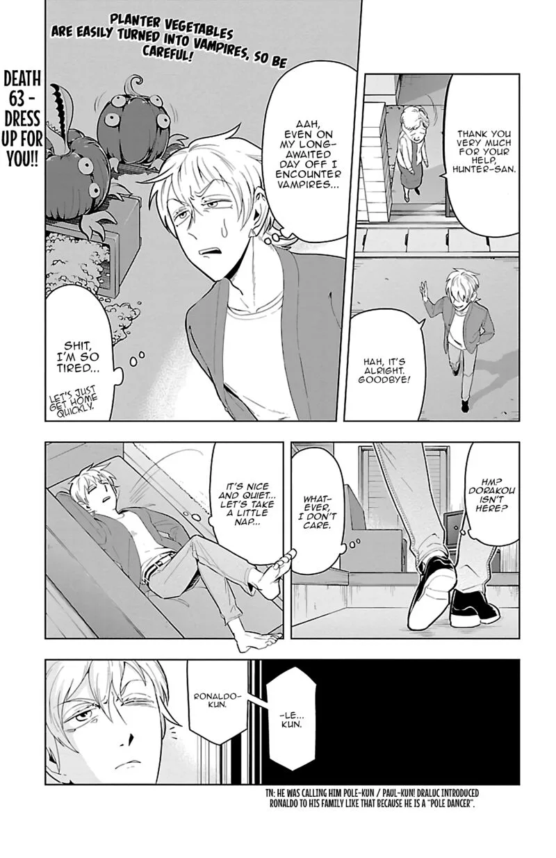 Kyuuketsuki Sugu Shinu Chapter 63 page 1