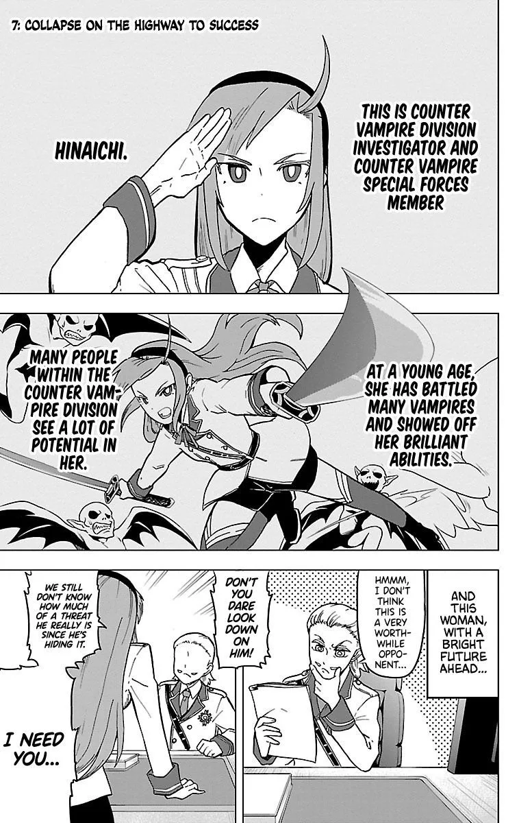 Kyuuketsuki Sugu Shinu Chapter 7 page 1