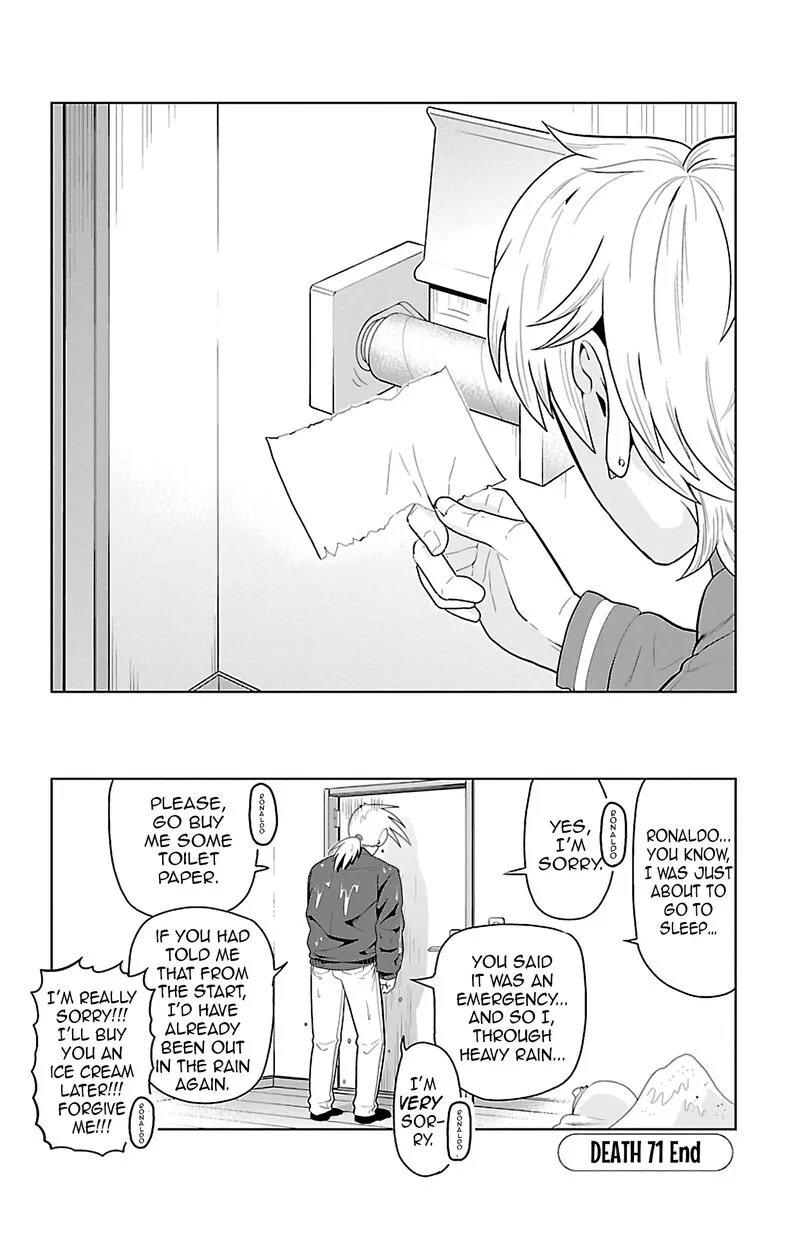 Kyuuketsuki Sugu Shinu Chapter 71 page 10