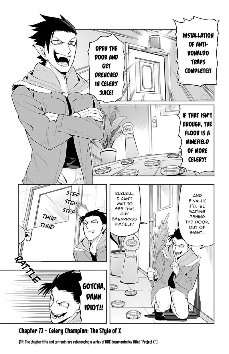 Kyuuketsuki Sugu Shinu Chapter 72 page 1