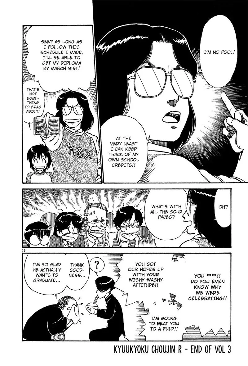 Kyuukyoku Choujin R Chapter 33 page 16
