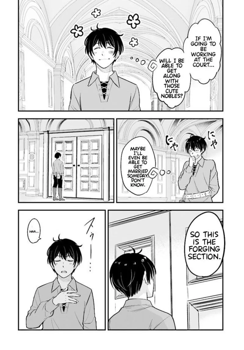 Kyuutei Tanyashi no Shiawase na Nichijou - Black na Shokuba wo Tsuihousareta ga, Ringoku de Koushaku Reijou ni Dekiaisare Nagara White na Seikatsu Okurimasu Chapter 1 page 13