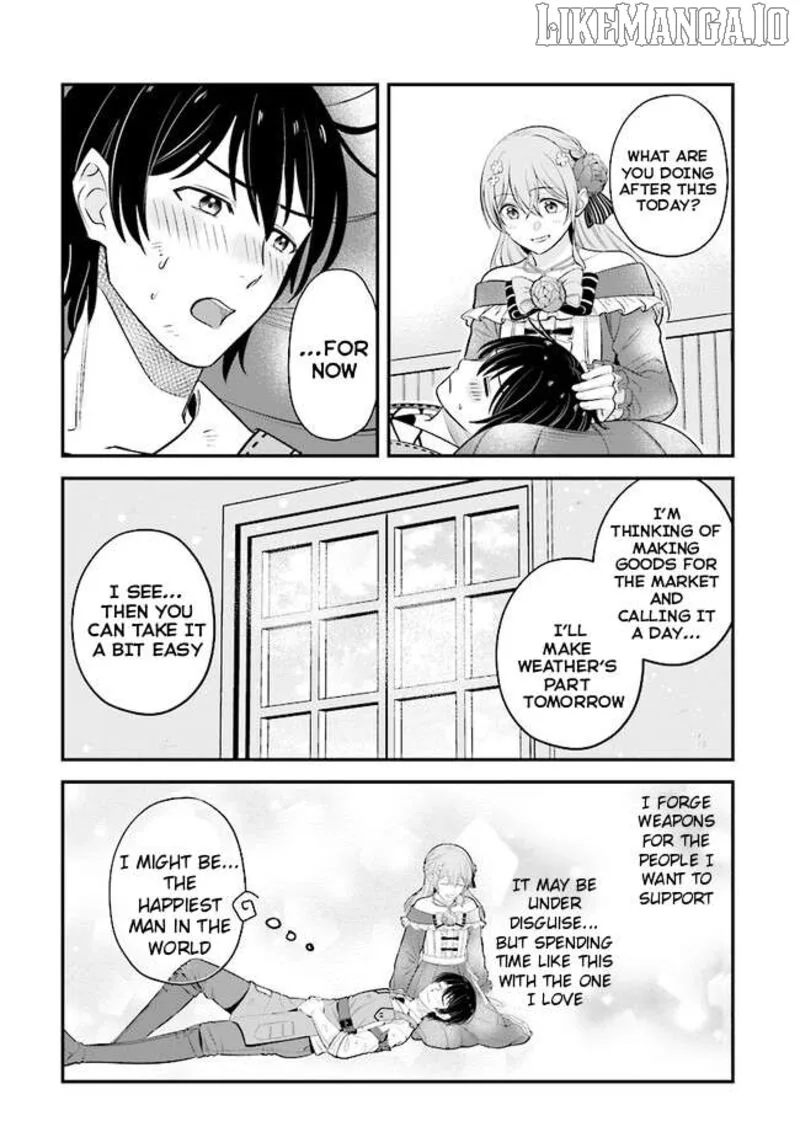 Kyuutei Tanyashi no Shiawase na Nichijou - Black na Shokuba wo Tsuihousareta ga, Ringoku de Koushaku Reijou ni Dekiaisare Nagara White na Seikatsu Okurimasu Chapter 12 page 14