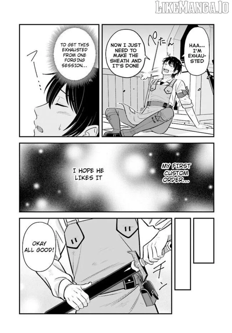 Kyuutei Tanyashi no Shiawase na Nichijou - Black na Shokuba wo Tsuihousareta ga, Ringoku de Koushaku Reijou ni Dekiaisare Nagara White na Seikatsu Okurimasu Chapter 12 page 9