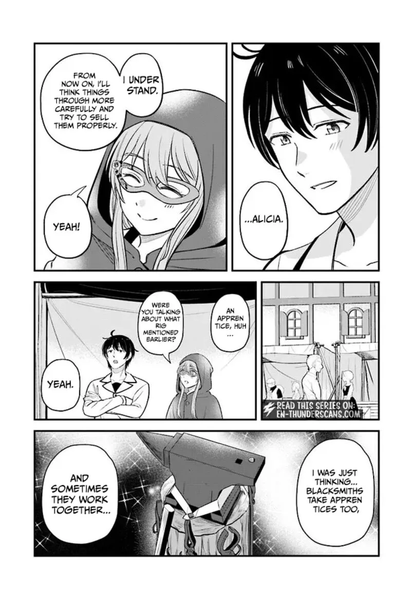 Kyuutei Tanyashi no Shiawase na Nichijou - Black na Shokuba wo Tsuihousareta ga, Ringoku de Koushaku Reijou ni Dekiaisare Nagara White na Seikatsu Okurimasu Chapter 14 page 12
