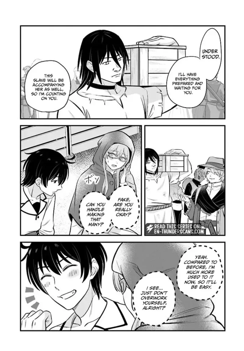Kyuutei Tanyashi no Shiawase na Nichijou - Black na Shokuba wo Tsuihousareta ga, Ringoku de Koushaku Reijou ni Dekiaisare Nagara White na Seikatsu Okurimasu Chapter 14 page 8