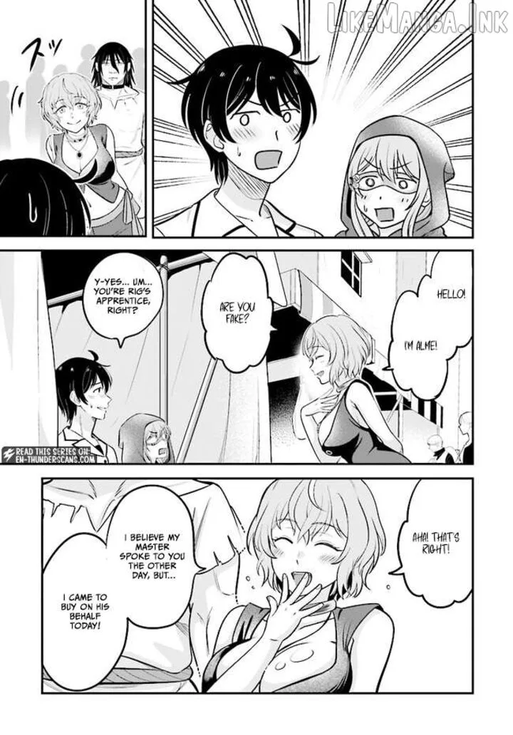 Kyuutei Tanyashi no Shiawase na Nichijou - Black na Shokuba wo Tsuihousareta ga, Ringoku de Koushaku Reijou ni Dekiaisare Nagara White na Seikatsu Okurimasu Chapter 16 page 9