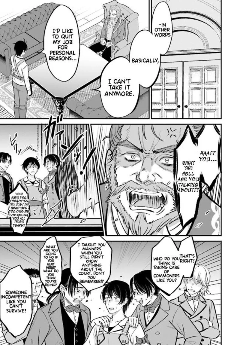 Kyuutei Tanyashi no Shiawase na Nichijou - Black na Shokuba wo Tsuihousareta ga, Ringoku de Koushaku Reijou ni Dekiaisare Nagara White na Seikatsu Okurimasu Chapter 2.1 page 10