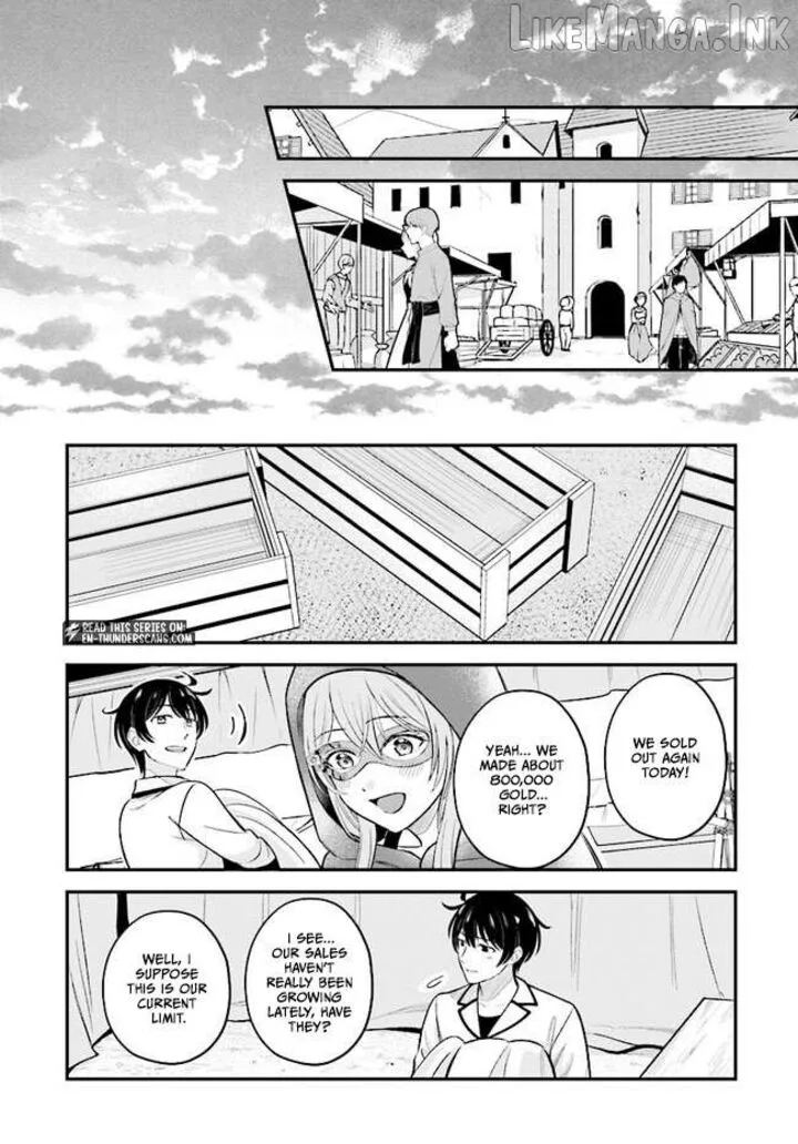 Kyuutei Tanyashi no Shiawase na Nichijou - Black na Shokuba wo Tsuihousareta ga, Ringoku de Koushaku Reijou ni Dekiaisare Nagara White na Seikatsu Okurimasu Chapter 20 page 21