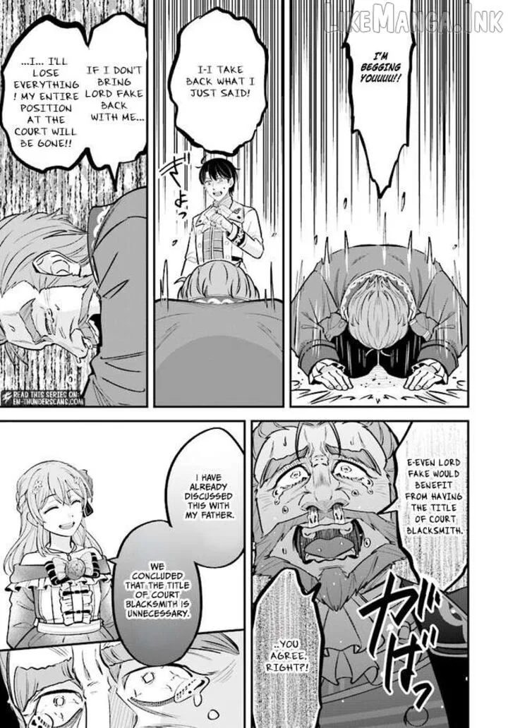Kyuutei Tanyashi no Shiawase na Nichijou - Black na Shokuba wo Tsuihousareta ga, Ringoku de Koushaku Reijou ni Dekiaisare Nagara White na Seikatsu Okurimasu Chapter 20 page 15