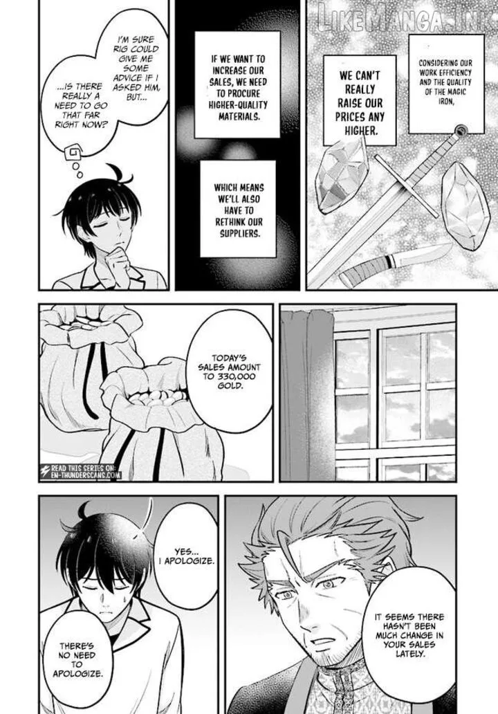 Kyuutei Tanyashi no Shiawase na Nichijou - Black na Shokuba wo Tsuihousareta ga, Ringoku de Koushaku Reijou ni Dekiaisare Nagara White na Seikatsu Okurimasu Chapter 20 page 22