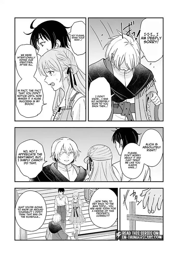 Kyuutei Tanyashi no Shiawase na Nichijou - Black na Shokuba wo Tsuihousareta ga, Ringoku de Koushaku Reijou ni Dekiaisare Nagara White na Seikatsu Okurimasu Chapter 22 page 11
