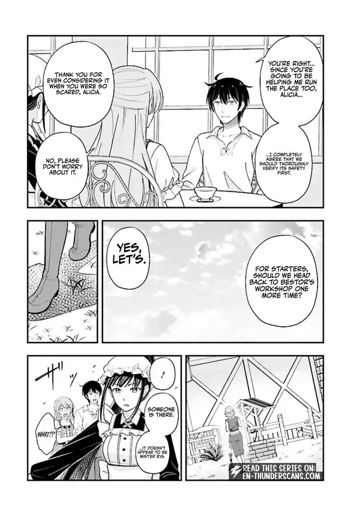 Kyuutei Tanyashi no Shiawase na Nichijou - Black na Shokuba wo Tsuihousareta ga, Ringoku de Koushaku Reijou ni Dekiaisare Nagara White na Seikatsu Okurimasu Chapter 22 page 24