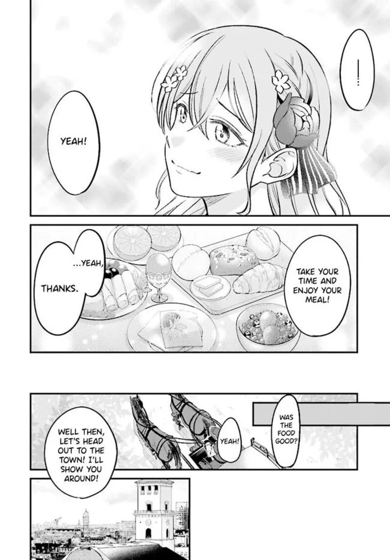 Kyuutei Tanyashi no Shiawase na Nichijou - Black na Shokuba wo Tsuihousareta ga, Ringoku de Koushaku Reijou ni Dekiaisare Nagara White na Seikatsu Okurimasu Chapter 4.1 page 13