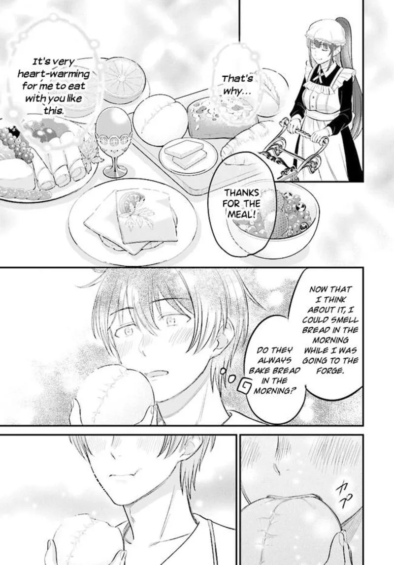 Kyuutei Tanyashi no Shiawase na Nichijou - Black na Shokuba wo Tsuihousareta ga, Ringoku de Koushaku Reijou ni Dekiaisare Nagara White na Seikatsu Okurimasu Chapter 4.1 page 10