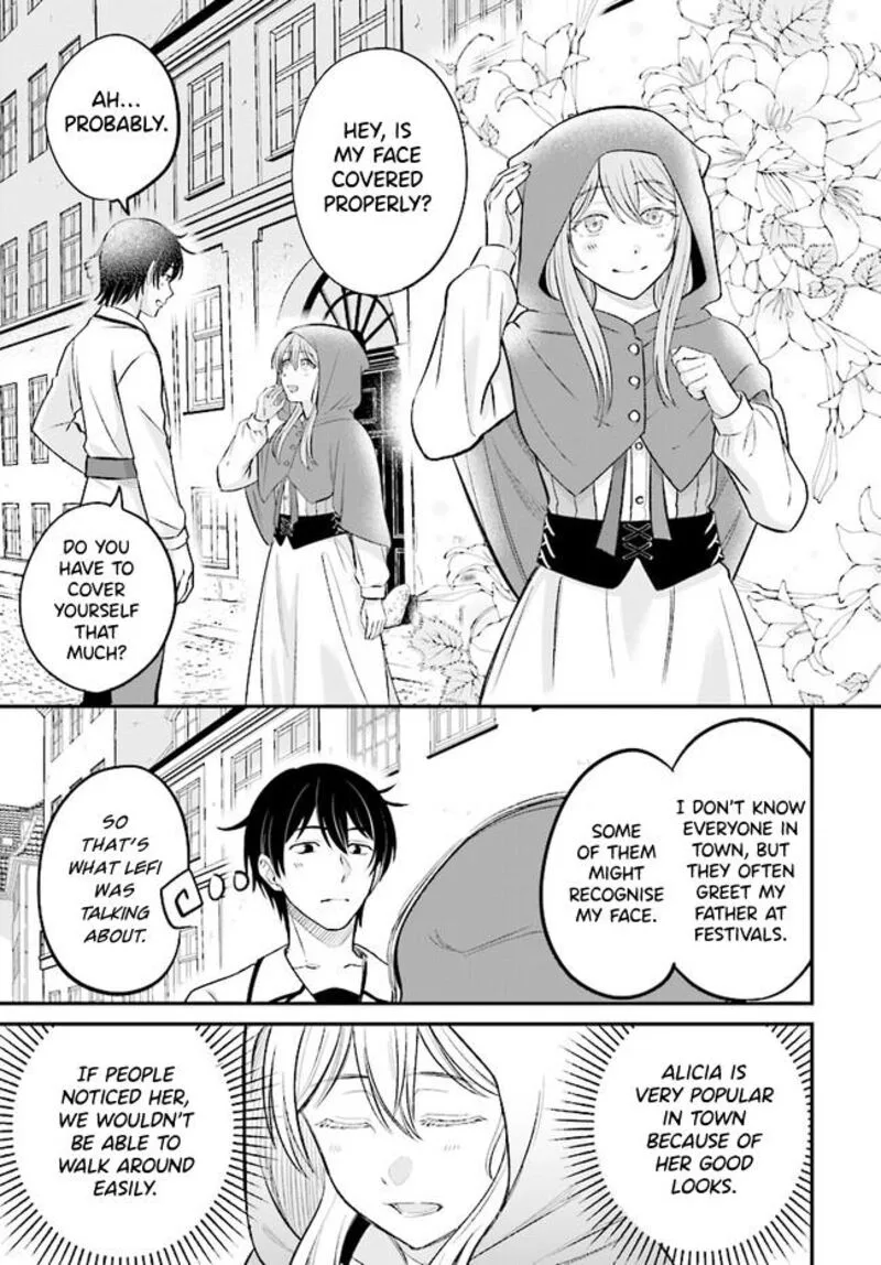 Kyuutei Tanyashi no Shiawase na Nichijou - Black na Shokuba wo Tsuihousareta ga, Ringoku de Koushaku Reijou ni Dekiaisare Nagara White na Seikatsu Okurimasu Chapter 4.1 page 14