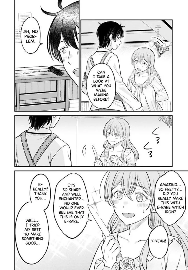 Kyuutei Tanyashi no Shiawase na Nichijou - Black na Shokuba wo Tsuihousareta ga, Ringoku de Koushaku Reijou ni Dekiaisare Nagara White na Seikatsu Okurimasu Chapter 4.1 page 3