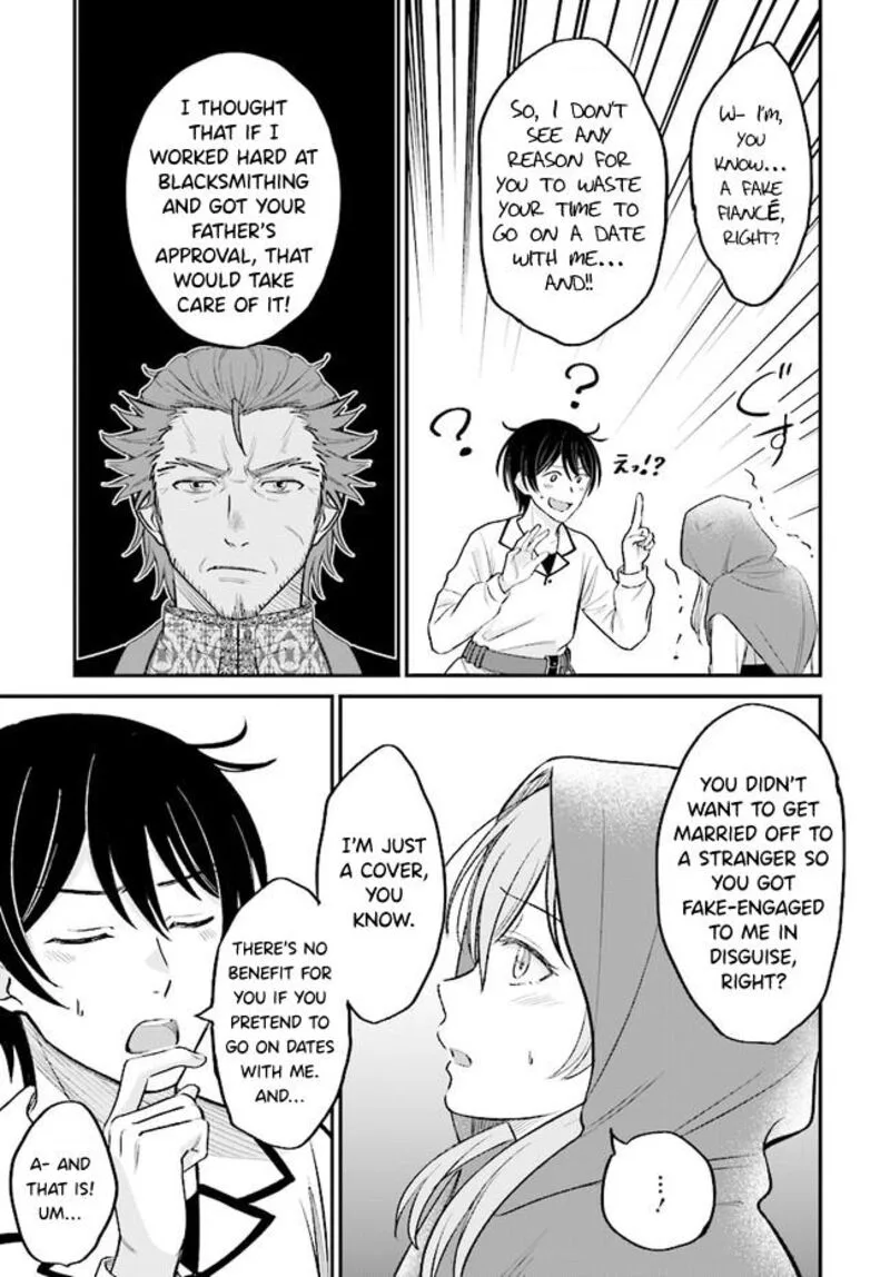 Kyuutei Tanyashi no Shiawase na Nichijou - Black na Shokuba wo Tsuihousareta ga, Ringoku de Koushaku Reijou ni Dekiaisare Nagara White na Seikatsu Okurimasu Chapter 4.1 page 16