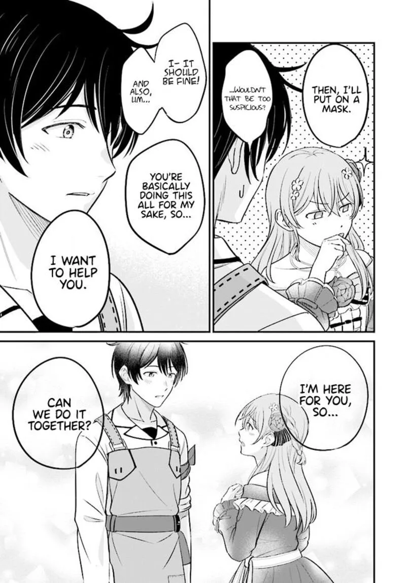 Kyuutei Tanyashi no Shiawase na Nichijou - Black na Shokuba wo Tsuihousareta ga, Ringoku de Koushaku Reijou ni Dekiaisare Nagara White na Seikatsu Okurimasu Chapter 5.2 page 15