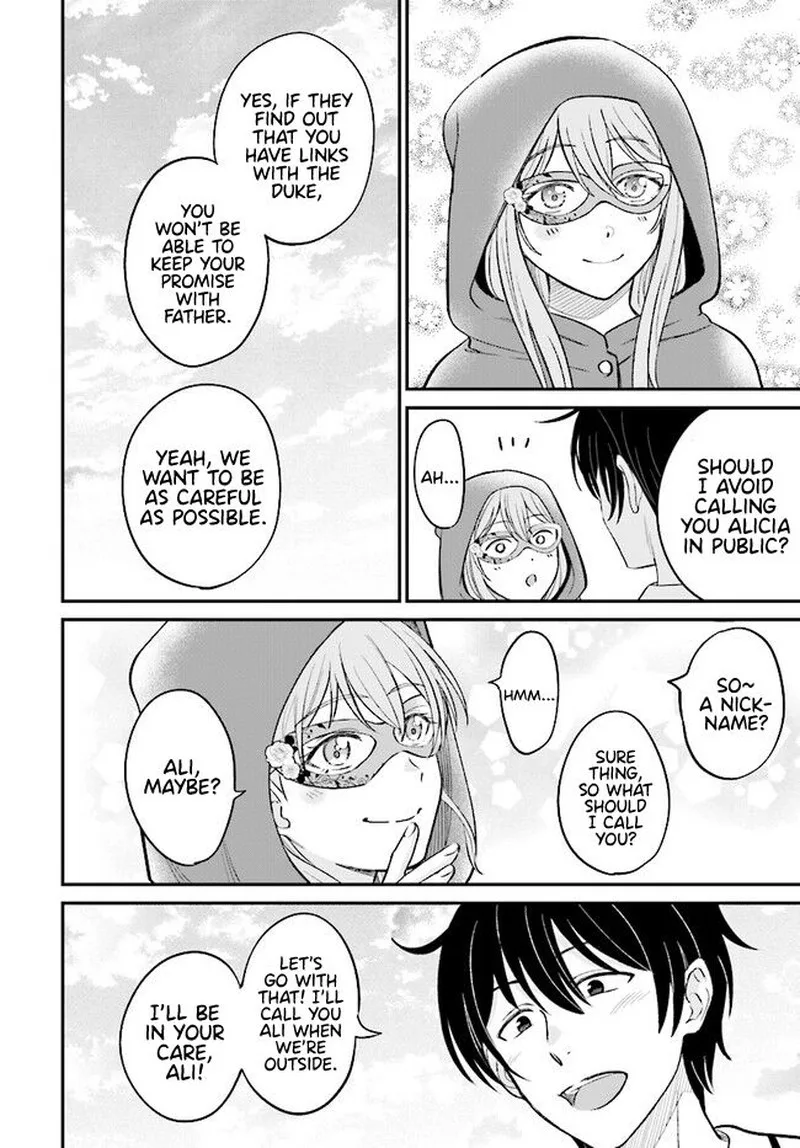Kyuutei Tanyashi no Shiawase na Nichijou - Black na Shokuba wo Tsuihousareta ga, Ringoku de Koushaku Reijou ni Dekiaisare Nagara White na Seikatsu Okurimasu Chapter 6.1 page 2