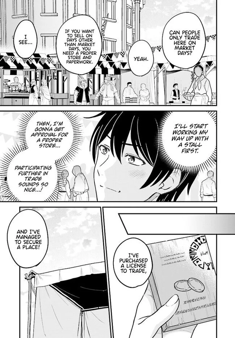 Kyuutei Tanyashi no Shiawase na Nichijou - Black na Shokuba wo Tsuihousareta ga, Ringoku de Koushaku Reijou ni Dekiaisare Nagara White na Seikatsu Okurimasu Chapter 6.1 page 3