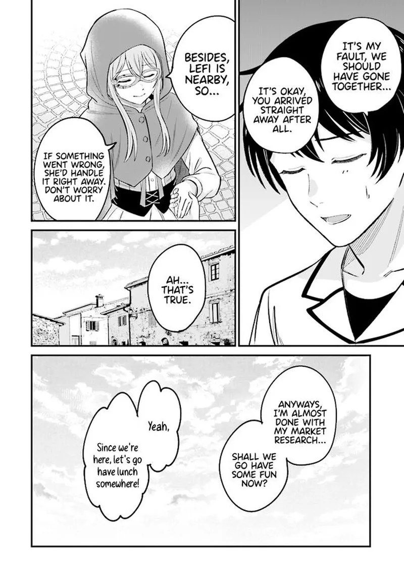 Kyuutei Tanyashi no Shiawase na Nichijou - Black na Shokuba wo Tsuihousareta ga, Ringoku de Koushaku Reijou ni Dekiaisare Nagara White na Seikatsu Okurimasu Chapter 7.1 page 4