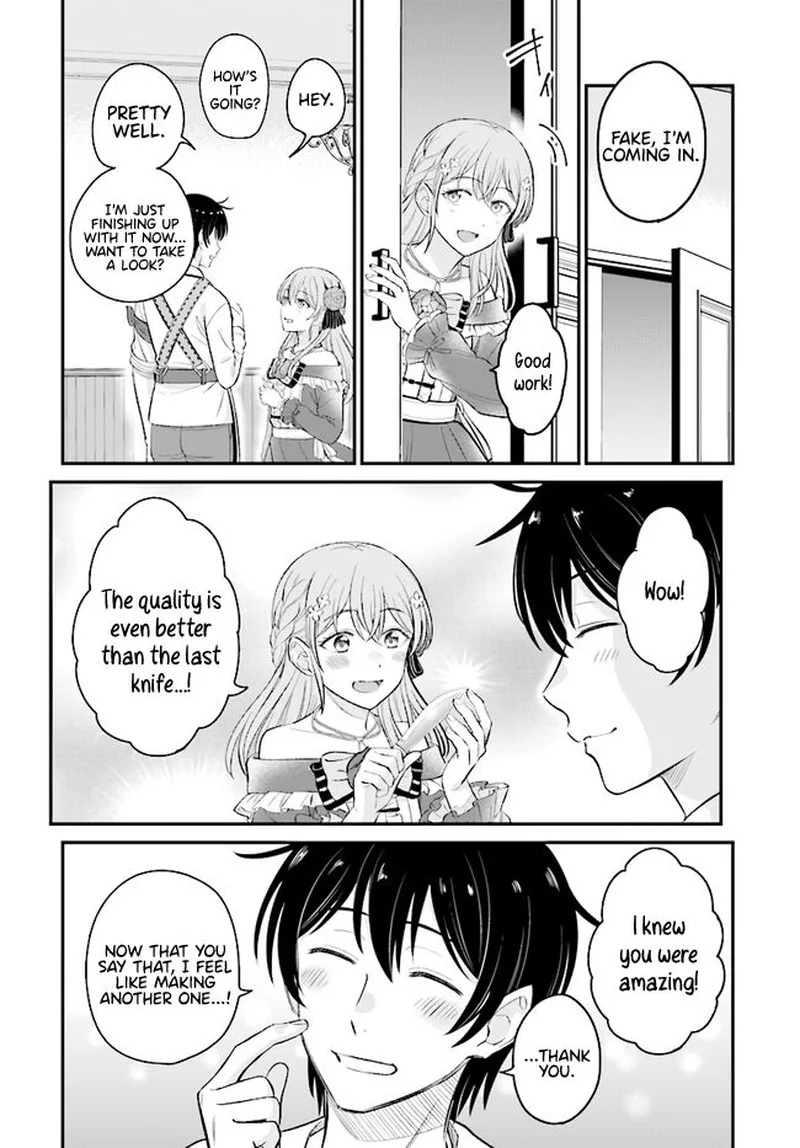 Kyuutei Tanyashi no Shiawase na Nichijou - Black na Shokuba wo Tsuihousareta ga, Ringoku de Koushaku Reijou ni Dekiaisare Nagara White na Seikatsu Okurimasu Chapter 7.1 page 12