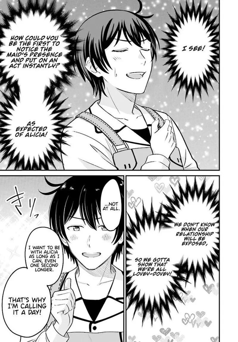 Kyuutei Tanyashi no Shiawase na Nichijou - Black na Shokuba wo Tsuihousareta ga, Ringoku de Koushaku Reijou ni Dekiaisare Nagara White na Seikatsu Okurimasu Chapter 7.1 page 15