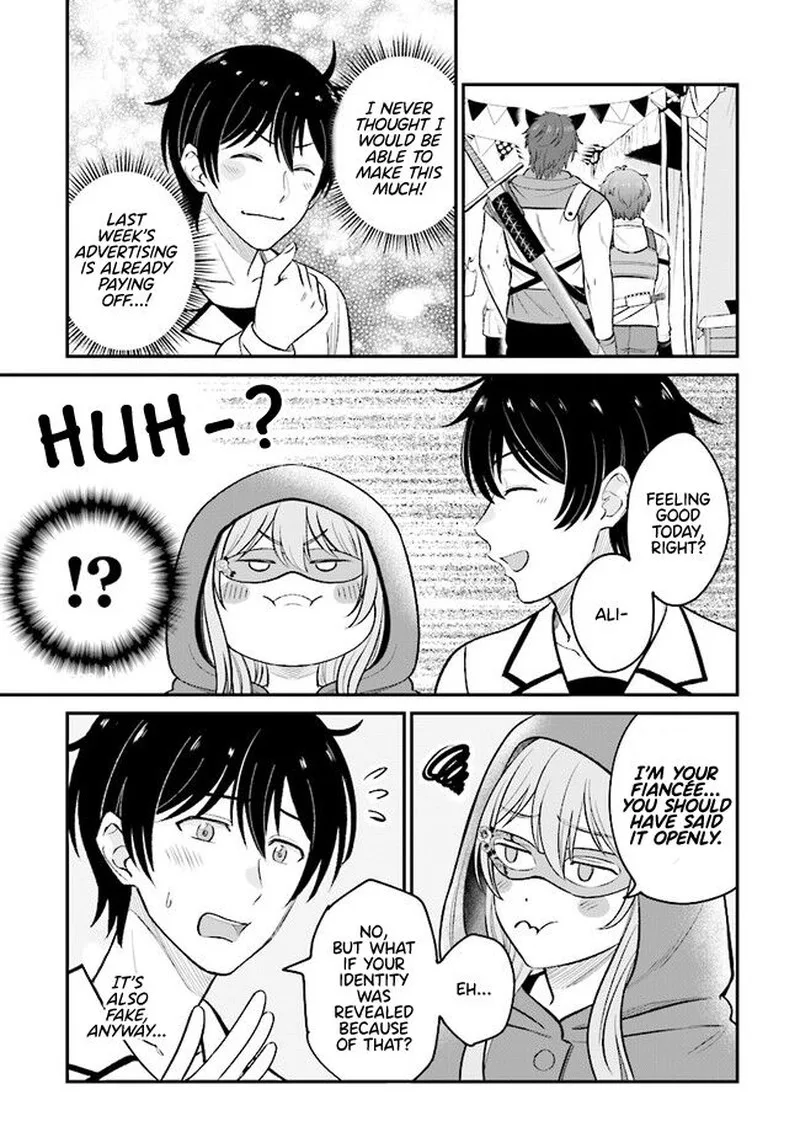 Kyuutei Tanyashi no Shiawase na Nichijou - Black na Shokuba wo Tsuihousareta ga, Ringoku de Koushaku Reijou ni Dekiaisare Nagara White na Seikatsu Okurimasu Chapter 7.2 page 13