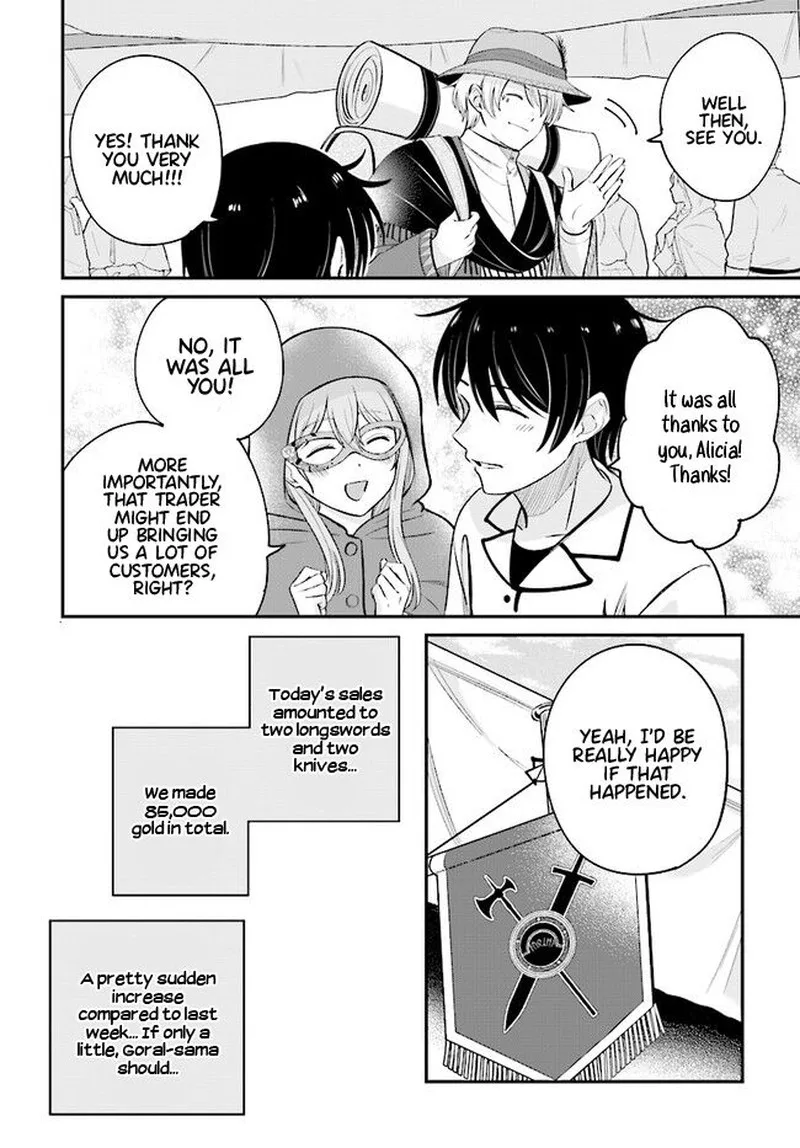 Kyuutei Tanyashi no Shiawase na Nichijou - Black na Shokuba wo Tsuihousareta ga, Ringoku de Koushaku Reijou ni Dekiaisare Nagara White na Seikatsu Okurimasu Chapter 8.1 page 4