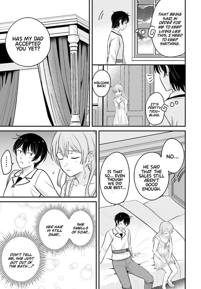 Kyuutei Tanyashi no Shiawase na Nichijou - Black na Shokuba wo Tsuihousareta ga, Ringoku de Koushaku Reijou ni Dekiaisare Nagara White na Seikatsu Okurimasu Chapter 8.1 page 10