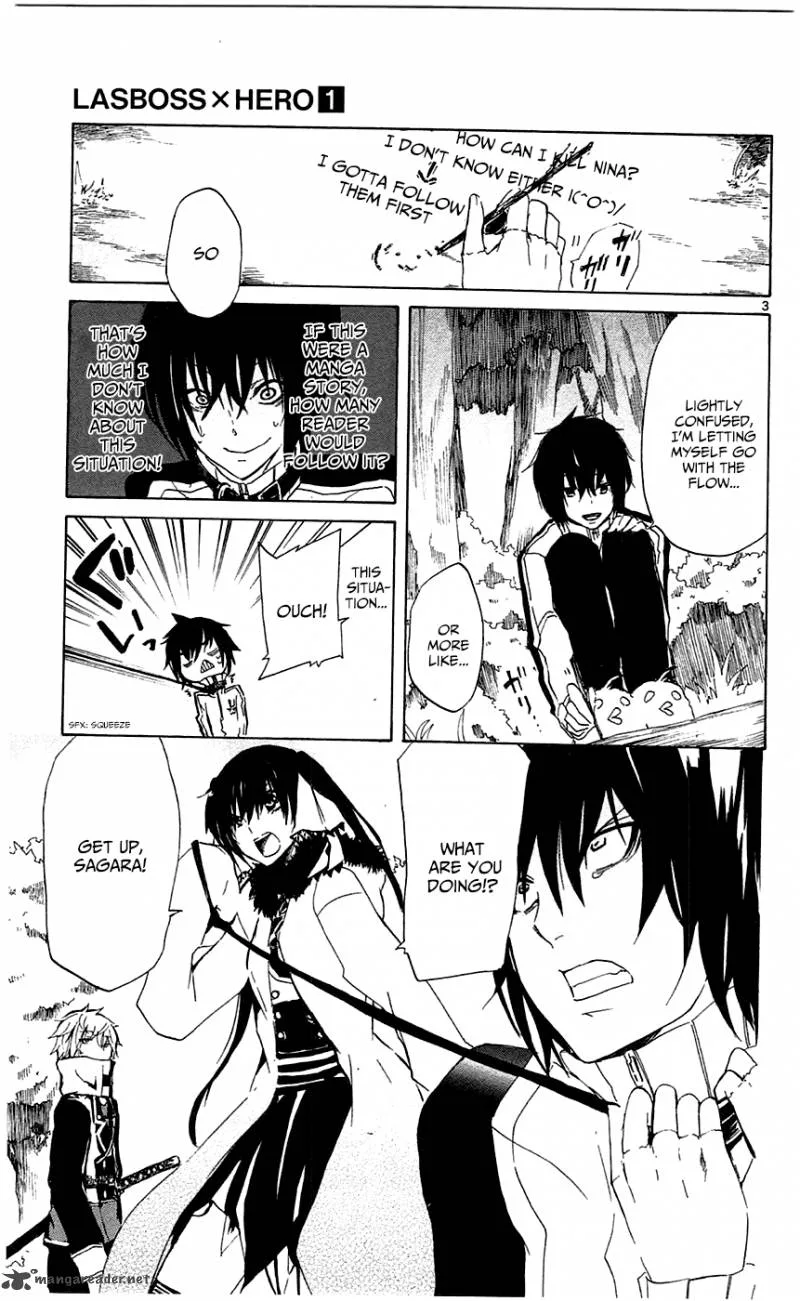 Lasboss x Hero Chapter 2 page 4