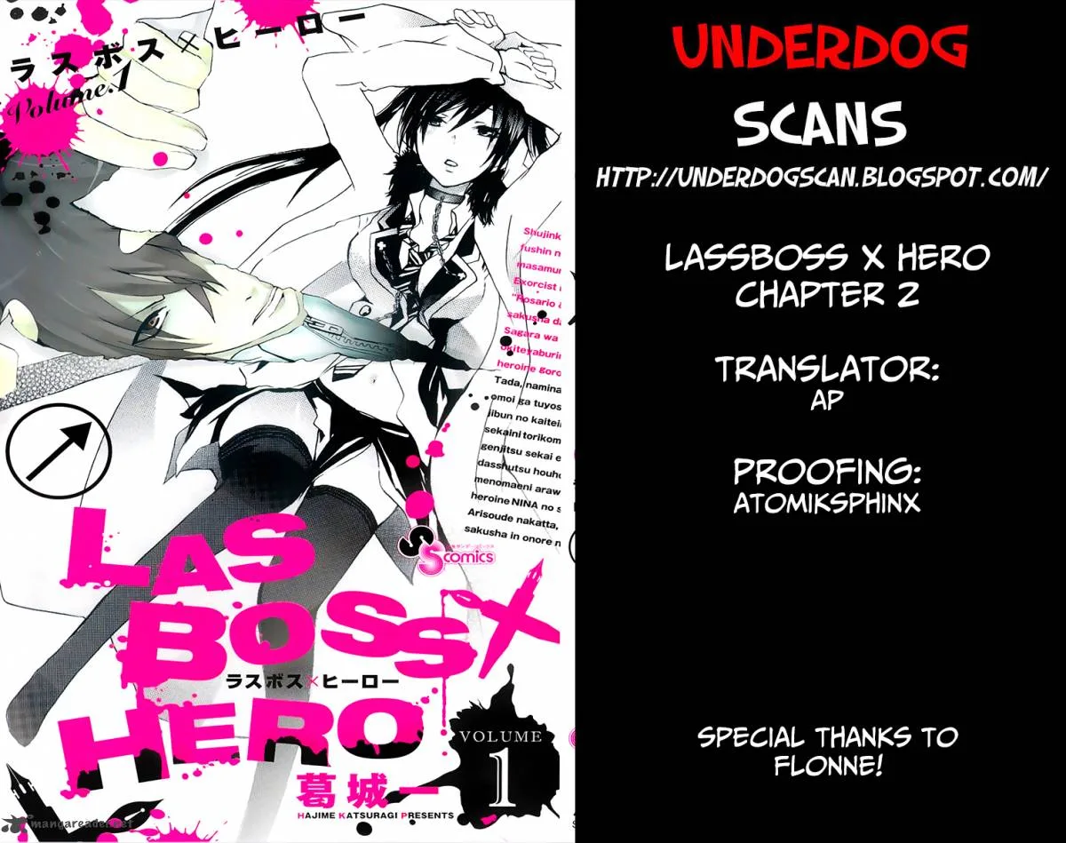 Lasboss x Hero Chapter 2 page 1