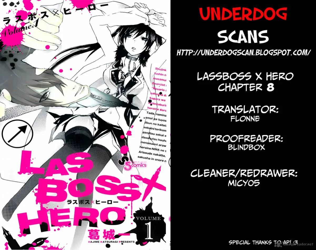 Lasboss x Hero Chapter 8 page 1