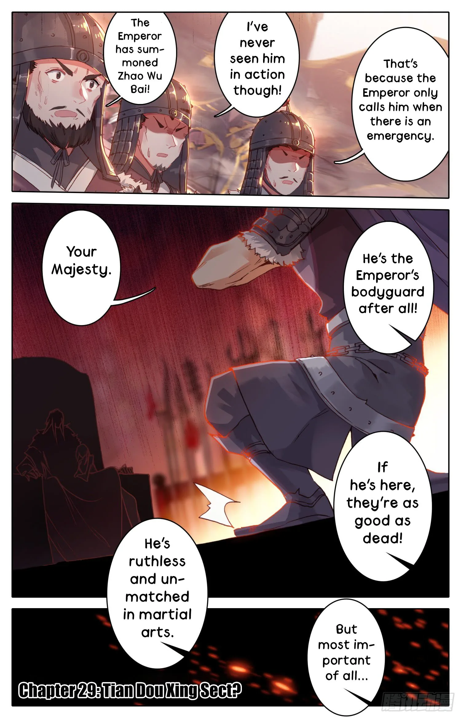 Legend of the Tyrant Empress Chapter 29 page 1